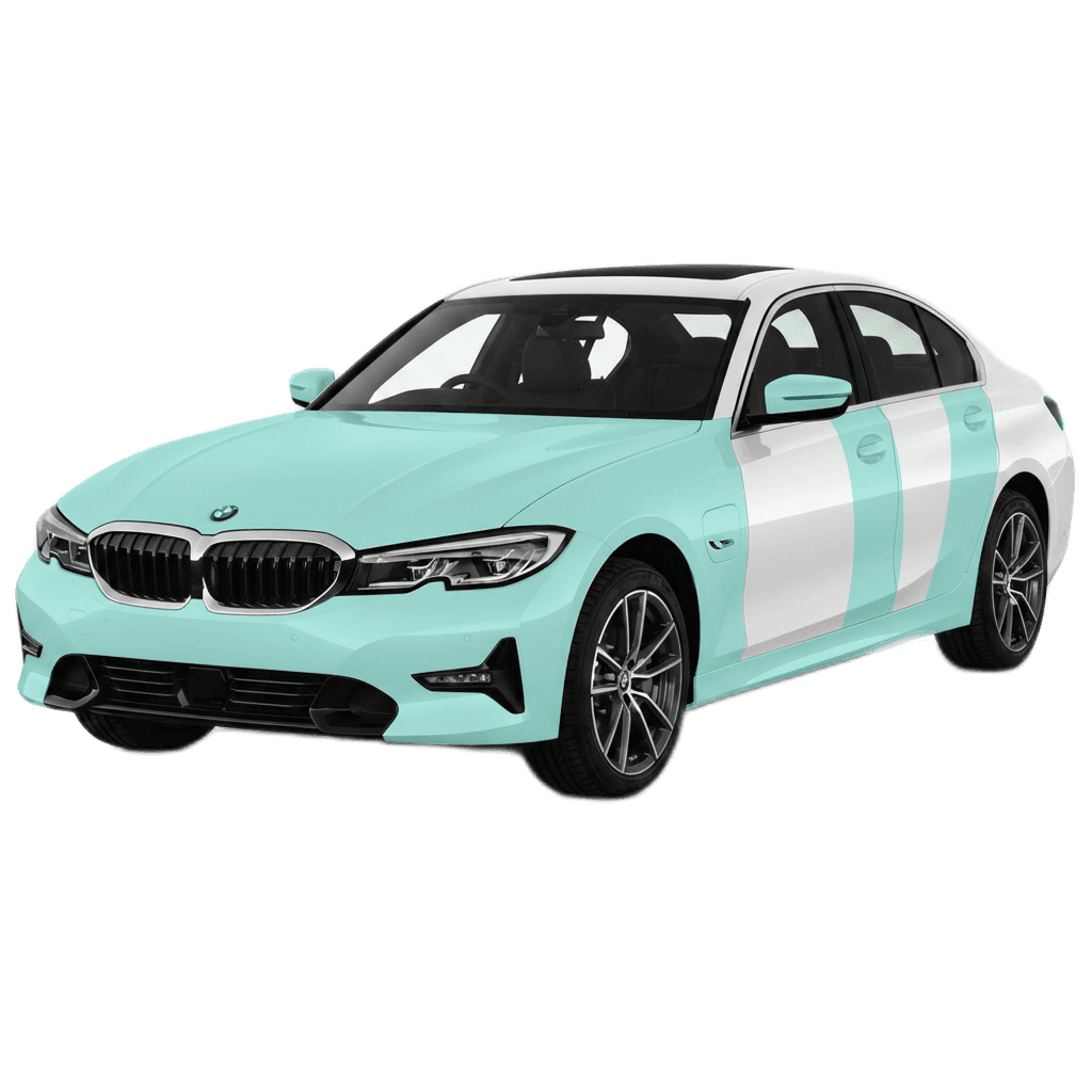 BMW 3 Series with Full Front + High Impact Areas paint protection coverage