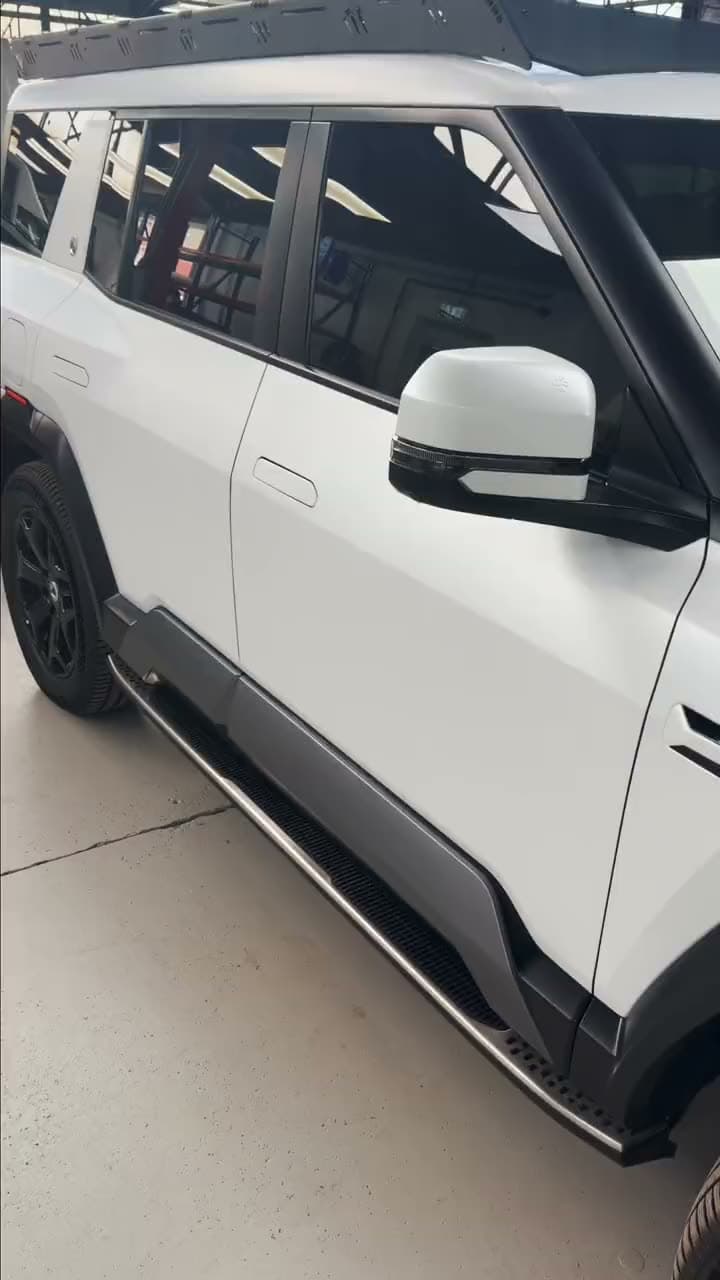 The same vehicle finished in satin Paint Protection Film
